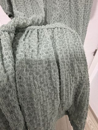 Vestido Pull&Bear verde talla M