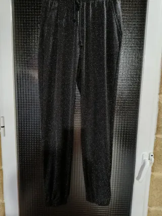 Pantalón fiesta lentejuelas Talla XL/42