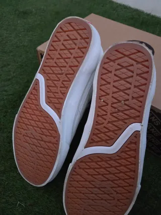 Vans Current Caples Zapatillas Skate Beige/Blanco