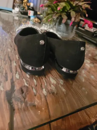 Zapatos planos negros mujer talla 40 (39 1/2 USA)