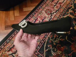 Zapatos planos negros mujer talla 40 (39 1/2 USA)