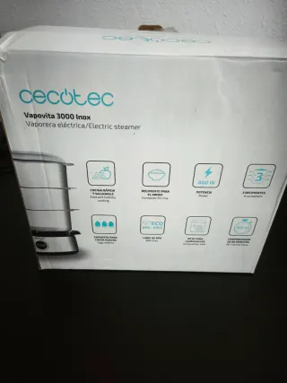 Cecotec Vapovita 3000 Inox Vaporera