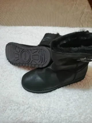 Botas Skechers Talla 37 Mujer Negras