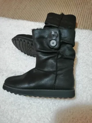 Botas Skechers Talla 37 Mujer Negras
