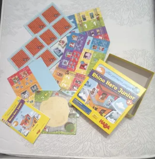 Juego Rhino Hero Junior HABA 2+