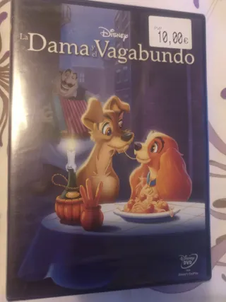 DVD La Dama y el Vagabundo Disney Español