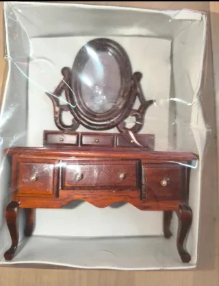 Tocador Casa Muñecas Victoriana