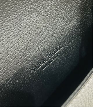 Bolso gris en piel italiana Golden Bee (abeja)