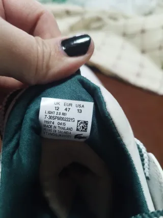 Zapatillas deportivas hombre talla 47