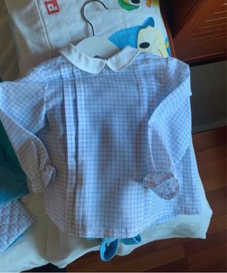 Conjunto 3 piezas bebé azul