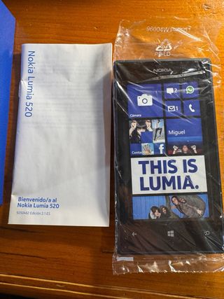 Nokia Lumia 520 Negro Sin Estrenar