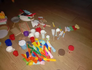 Cocinita de madera infantil