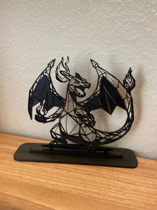 Charizard Pokémon 3D Low Poly