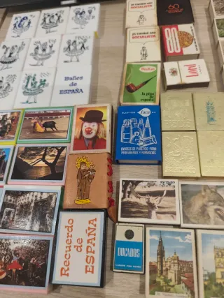 Lotto di 50 scatole di fiammiferi anni '60-'70 per unità