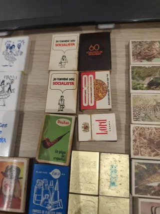 Lotto di 50 scatole di fiammiferi anni '60-'70 per unità