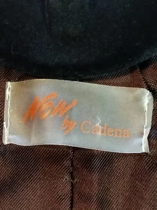 Chaqueta Terciopelo Marrón Bordados  en Rosas