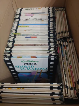 Collezione di libri di Walt Disney anni '80