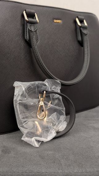 Borsa Seventy nera nuova con sacca Sergio Tegon