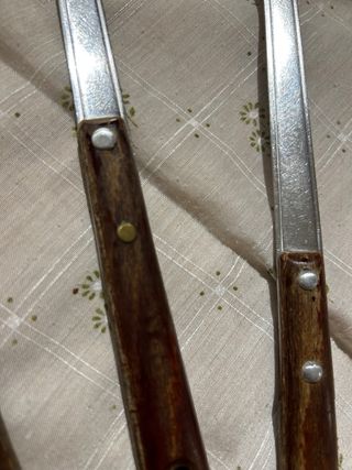 Utensilios Cocina Vintage Metal y Madera