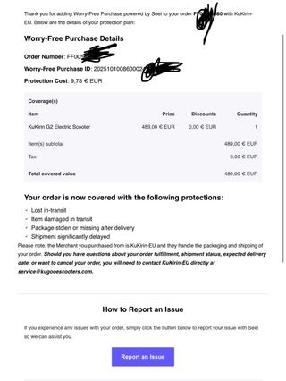 Patinete eléctrico Kukirin G2 , 430km apaproximada