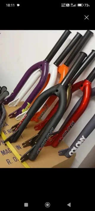 Forcelle per bicicletta BMX - Varietà di colori
