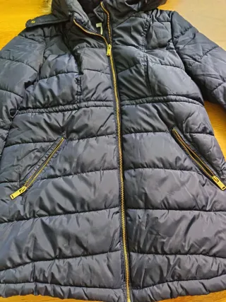 Cappotto premaman blu