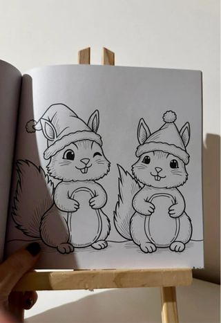 Livro de colorir Cozy Girl