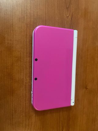 Nintendo 3DS XL Rosa e Bianca + Giochi + Custodia