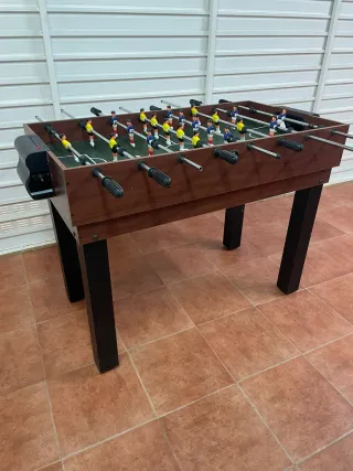 Mesa de futbolín multijuegos