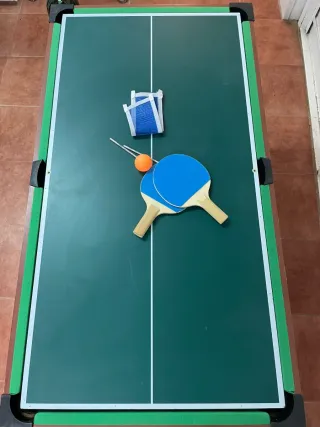 Mesa de futbolín multijuegos