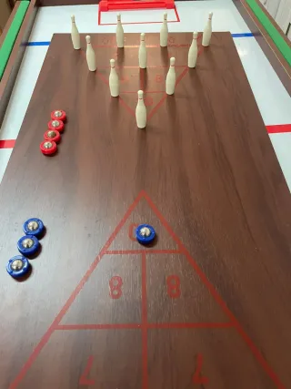 Mesa de futbolín multijuegos