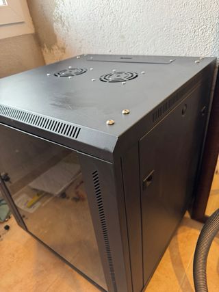 Armario Rack 12U Negro