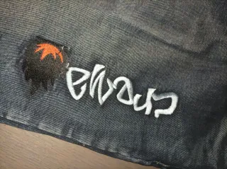 Pantalones Y2K Baggy Crema RAP