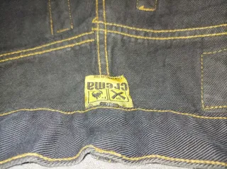 Pantalones Y2K Baggy Crema RAP