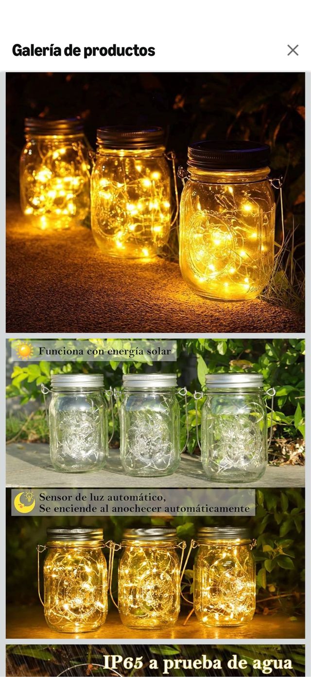 Lampade da Esterno, Set di 3 Lampade Solari da Giardino