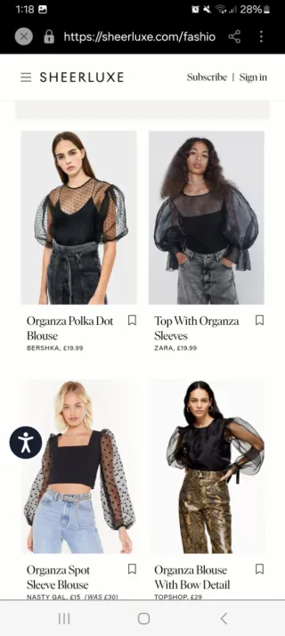 Blusa nueva negra tul talla 36