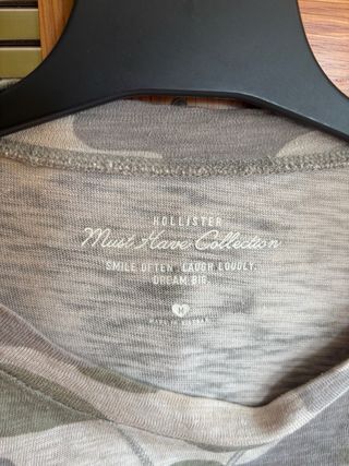 Camiseta manga larga camuflaje