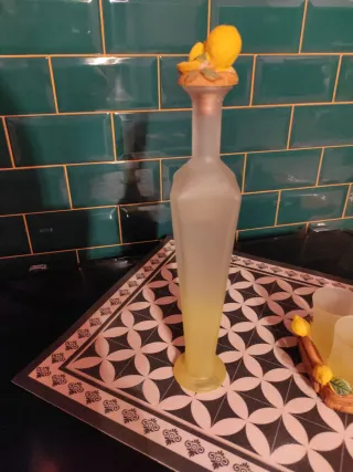 Set Limoncello Bottiglia e 6 Bicchierini