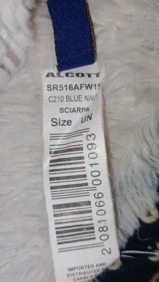 Scaldacollo uomo fantasia norvegese