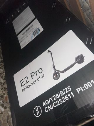 Patinete Ninebot E2 Pro poco uso