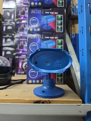 Luz Láser Escenario Mini Azul