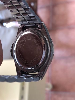 Reloj Nike Rojo y Plateado