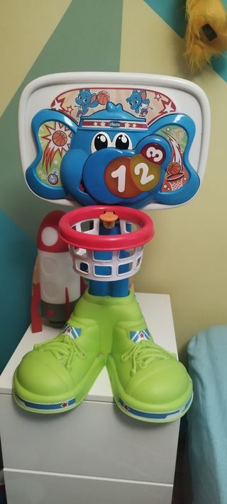 Canestro da Basket Chicco 123 Elefante