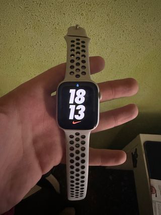 Apple Watch Series 7 45mm Plata Blanco