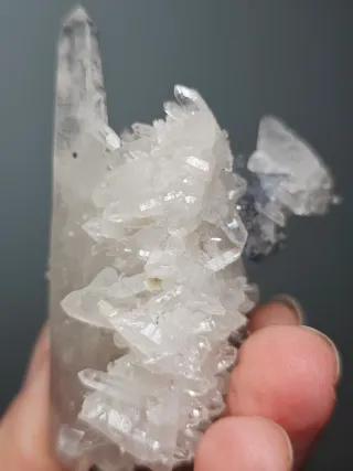 Cuarzo con Fluorita y Pirita