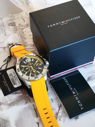 Orologio Tommy Hilfiger 1791144 Giallo/Nero