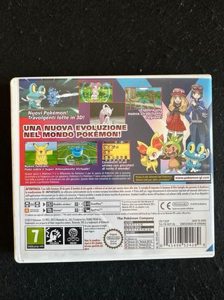 Pokemon Y Nintendo 3DS gioco ITA