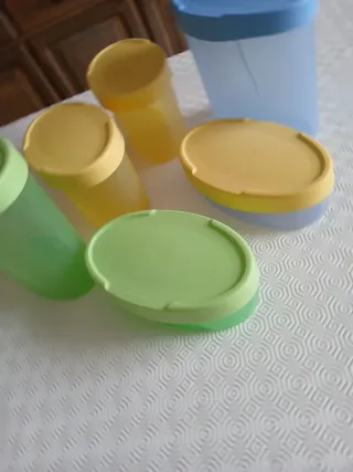 Set 6 Contenitori Ovale Tupperware