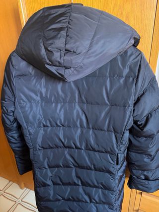 Piumino lungo Max Mara nero donna