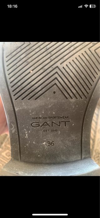 Botines Gant Beige/Marrón